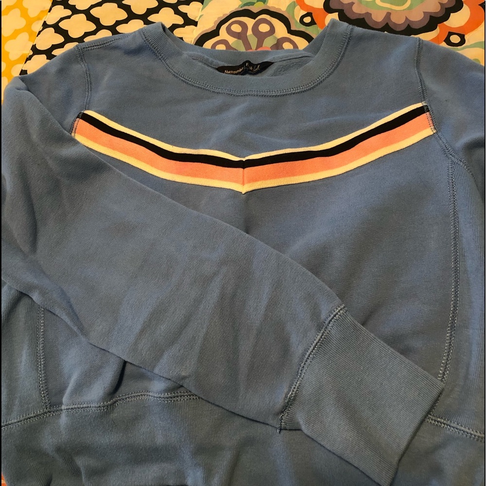 Abercrombie and Fitch blue sweater